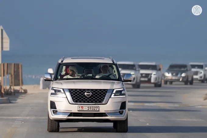 Hamdan bin Zayed reviews development projects on Dalma Island and meets with residents