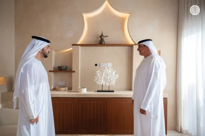 Hamdan bin Zayed visits Dalma Island and tours various development projects and vital service facilities