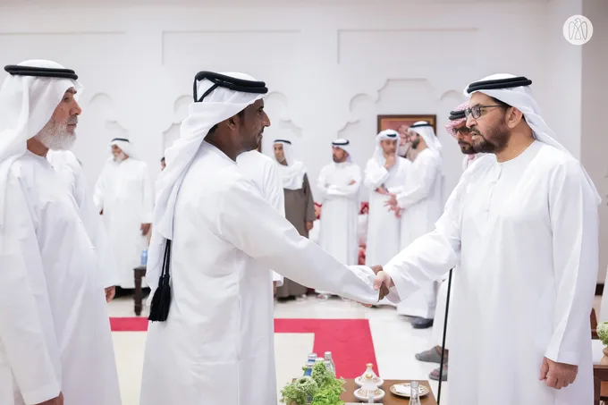 Hamdan bin Zayed receives well-wishers for holy month of Ramadan