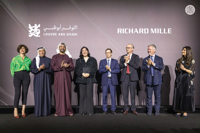 In the presence of Zayed bin Sultan bin Khalifa, Louvre Abu Dhabi reveals winner of 3rd Richard Mille Art Prize
