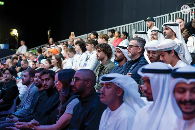 Zayed bin Mohamed bin Zayed attends Games of the Future 2025 phygital competitions