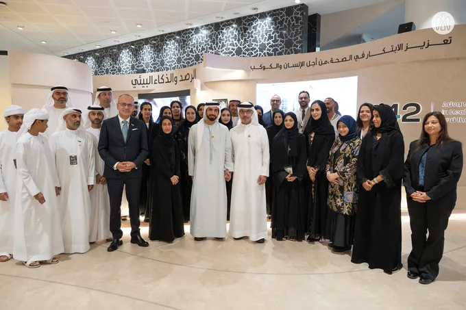 Hazza bin Zayed visits 23rd Abu Dhabi International Hunting and Equestrian Exhibition