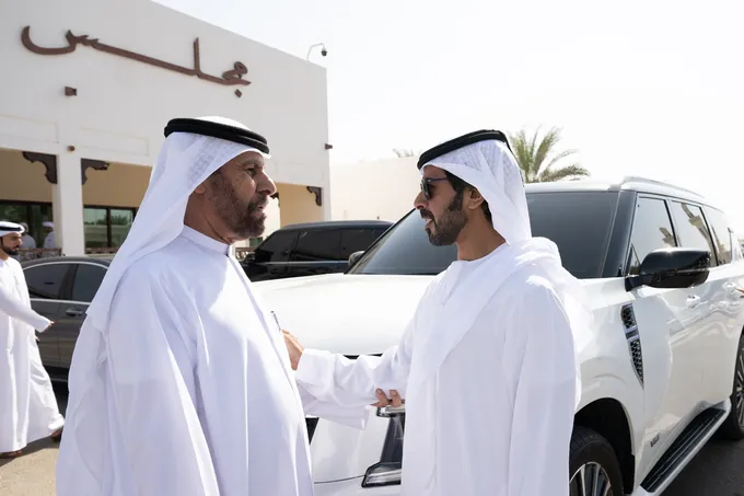 Khalifa bin Tahnoon bin Mohammed offers condolences on the passing of Saif Rashid Al Nayli and Mohamed Faleh Al Shamsi