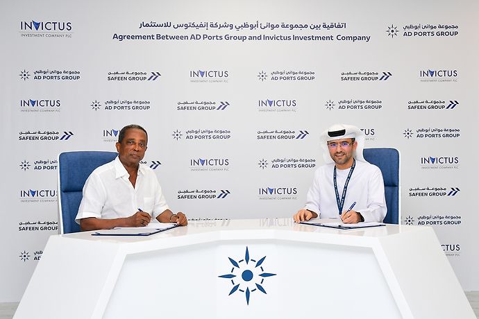 AD Ports Group’s SAFEEN Feeders and Invictus Investment Sign Strategic Agreement to Own and Operate Five Dry-Bulk Vessels Under a Long-Term Contract