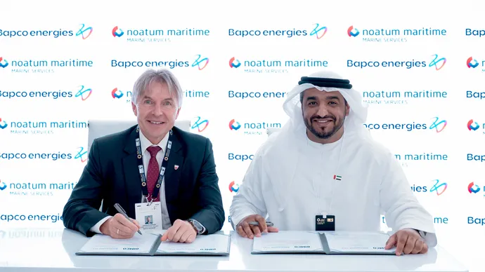 Noatum Maritime, part of AD Ports Group, signs 5-year agreement with Bapco Upstream to provide marine services at Bahrain LNG Import Terminal