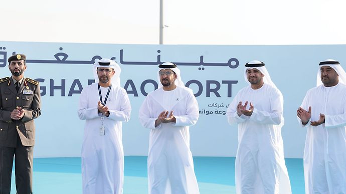 Hamdan bin Zayed inaugurates Mugharraq Port in Al Dhafra Region