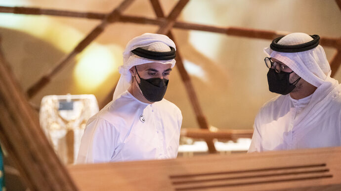 Khaled bin Mohamed bin Zayed opens House of Artisans at Al Hosn