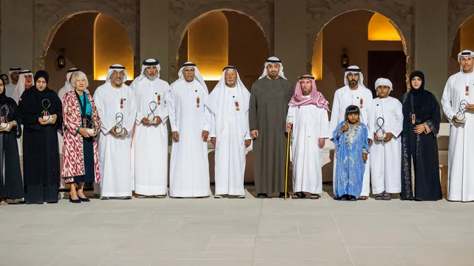 UAE President honours 10 inspirational individuals with Abu Dhabi Awards on 20th Anniversary coinciding with Year of Community