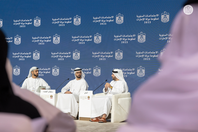 Khaled bin Mohamed bin Zayed attends UAE Government Annual Meetings