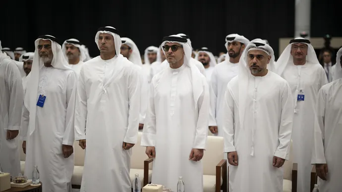 هزاع بن زايد يفتتح فعاليات الدورة الأولى من منتدى العين لأعمال المستقبل
