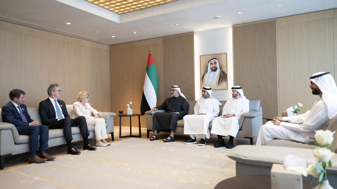Khaled bin Mohamed bin Zayed receives executive management of Cleveland Clinic