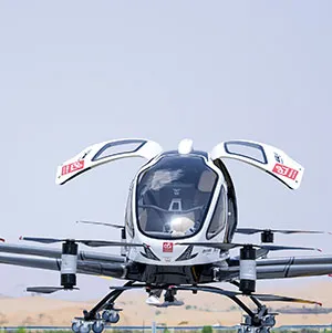 Middle East’s first passenger-carrying drone trials take place in Abu Dhabi