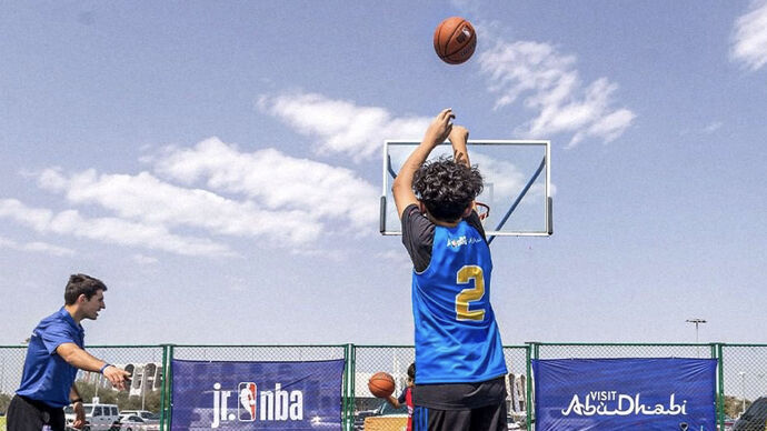 In partnership with NBA Department of Culture and Tourism – Abu Dhabi launches 3rd Jr. NBA Abu Dhabi League