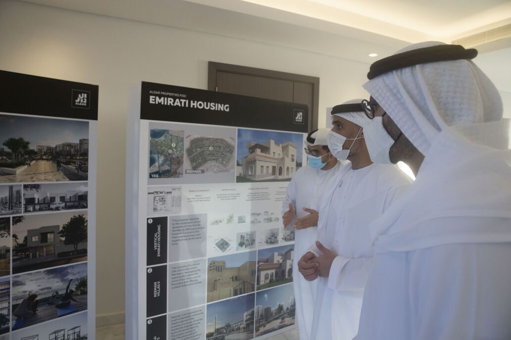 Khaled bin Mohamed bin Zayed visits Aldar 3