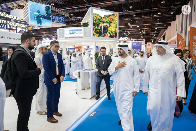 Theyab bin Mohamed bin Zayed attends World Future Energy Summit 2024