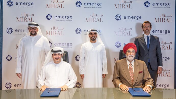 Emerge and Miral to Deliver Clean Energy to SeaWorld Abu Dhabi through Rooftop Solar Power Project
