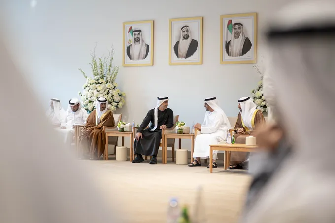 Hamdan bin Mohamed bin Zayed attends wedding reception of Sultan and Abdullah Ahmed Al Junaibi