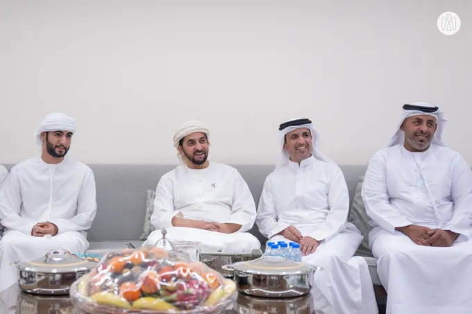 Hamdan bin Zayed reviews development projects on Dalma Island and meets with residents