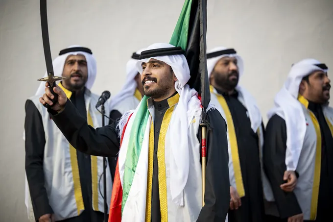 Theyab bin Mohamed bin Zayed attends Abdullah Fahad Al-Sabah marriage reception