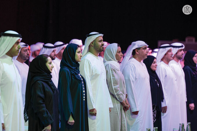 Theyab bin Mohamed bin Zayed attends Emirates College for Advanced Education graduation ceremony