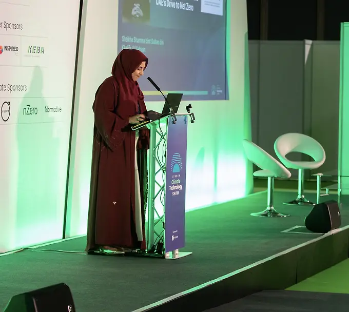 Sheikha Shamma bint Sultan bin Khalifa Al Nahyan Calls for Greater Innovation & Collaboration at the London Climate Tech Show