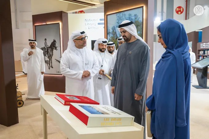 Theyab bin Mohamed bin Zayed visits 23rd Abu Dhabi International Hunting and Equestrian Exhibition