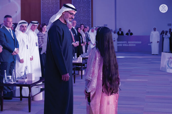 Khaled bin Mohamed bin Zayed attends opening ceremony of Abu Dhabi Global Health Week 2025