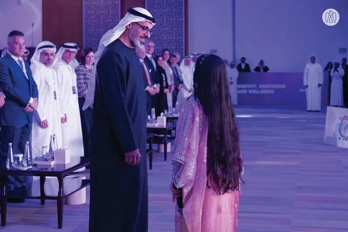 Khaled bin Mohamed bin Zayed attends opening ceremony of Abu Dhabi Global Health Week 2025