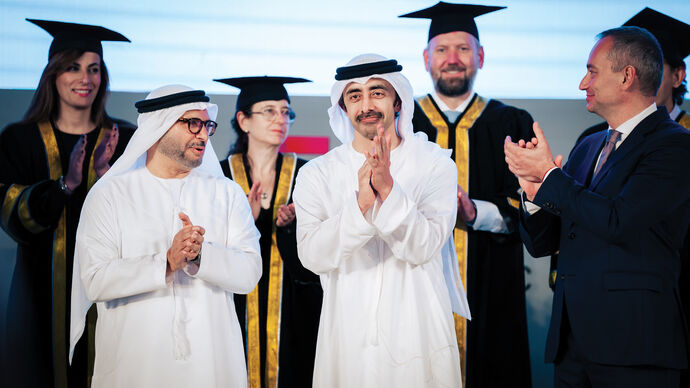 Abdullah bin Zayed attends Shapers of Tomorrow graduation ceremony at Anwar Gargash Diplomatic Academy