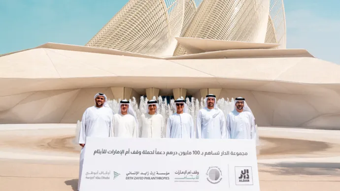 Aldar Group commits AED100m in support of Mother of the Nation Endowment for Orphans