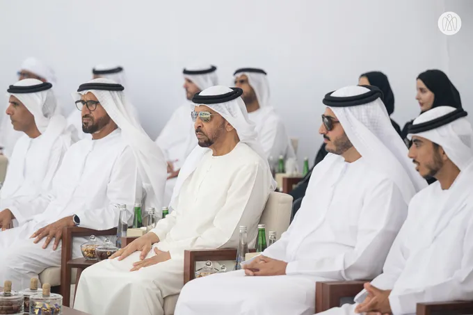 Hamdan bin Zayed crowns the winners of the 8th edition of the Dalma Historic Traditional Dhow Race, 60-foot category