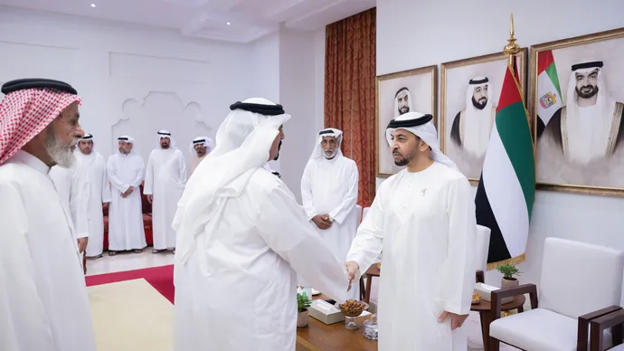 Hamdan bin Zayed inspects infrastructure projects and meets with citizens in Al Sila’