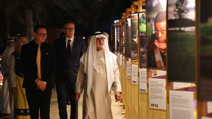 نهيان بن مبارك يفتتح الدورة السابعة من المهرجان الوطني للتسامح والتعايش