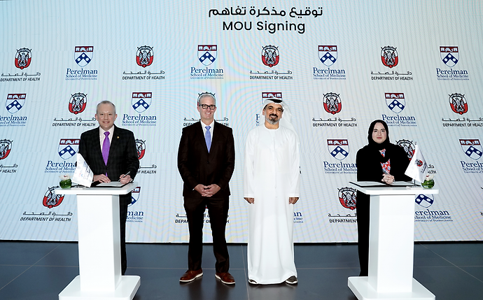 Department of Health – Abu Dhabi partners with Penn Medicine to expand biomedical research in the emirate