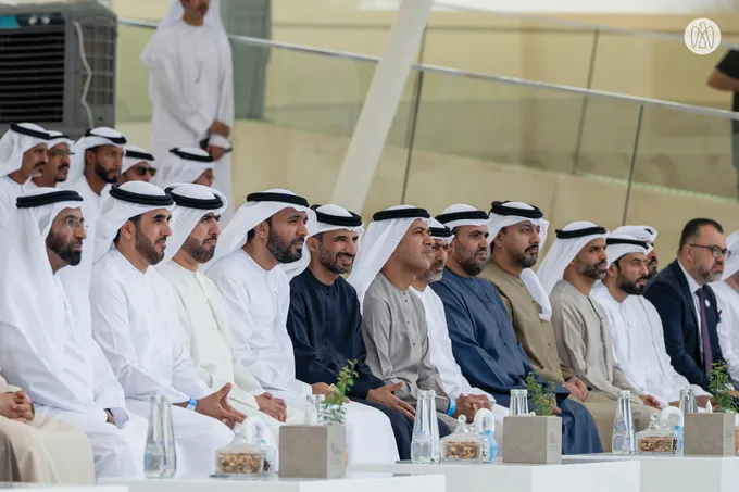 Theyab bin Mohammed bin Zayed witnesses the unveiling of the official medals for the Abu Dhabi Masters 2026 Games