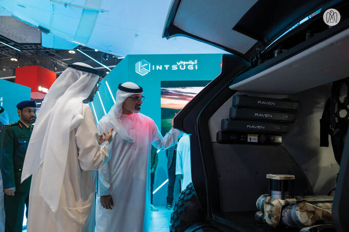 Khaled bin Mohamed bin Zayed visits UMEX and SimTEX