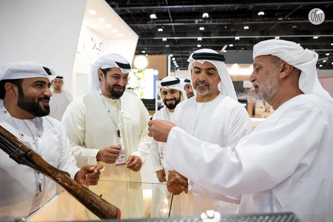 Hamed bin Zayed visits Abu Dhabi International Hunting and Equestrian Exhibition