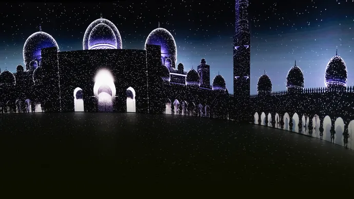 Sheikh Zayed Grand Mosque launches Diya – A Universe of Light as part of Light and Peace Museum, featuring immersive circular projection within the Peace Dome