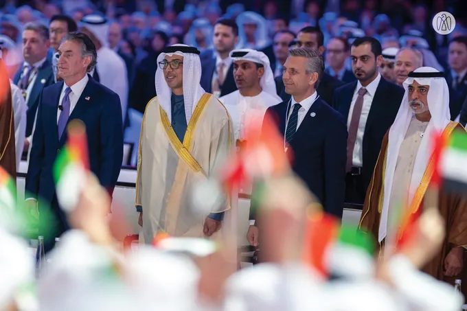 Under the patronage of the UAE President, Mansour bin Zayed inaugurates ADIPEC 2025