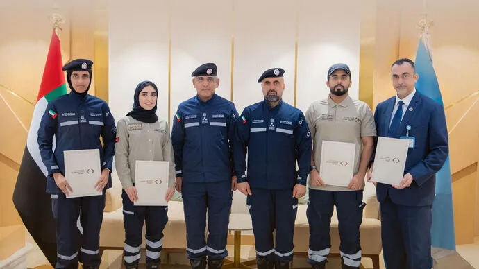 Abu Dhabi Civil Defence Authority wins bronze medal in Global Ambulance Challenge