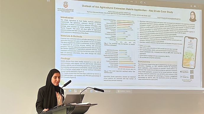 ADAFSA showcases its agricultural extension application at IHC in France