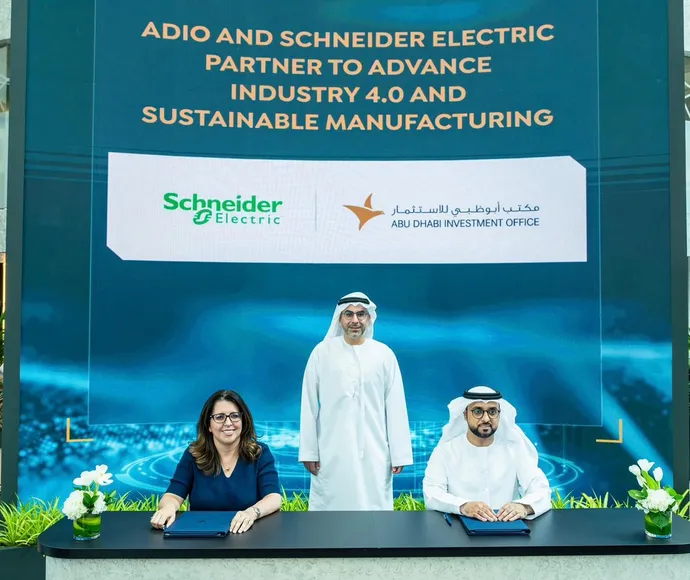 Abu Dhabi Investment Office and Schneider Electric partner to accelerate sustainable industrial innovation