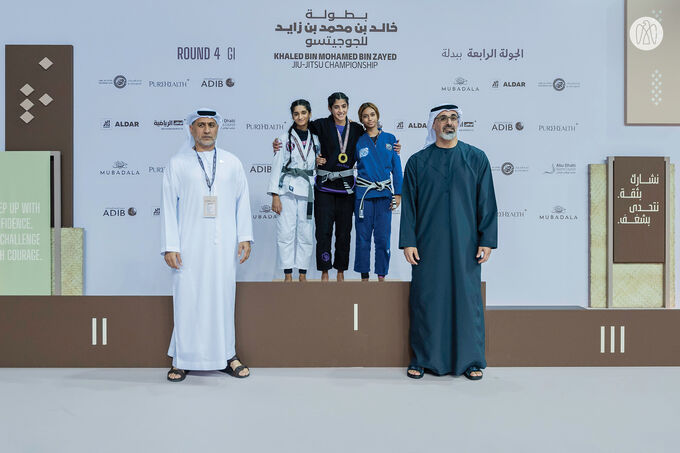 Crown Prince of Abu Dhabi attends fourth round of Khaled bin Mohamed bin Zayed Jiu-Jitsu Championship
