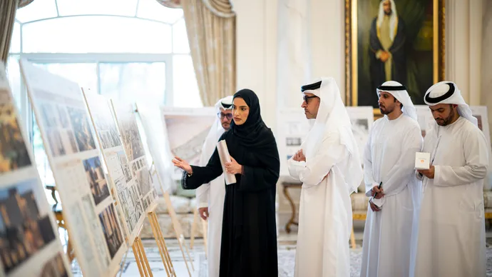 Hazza bin Zayed reviews updates and progress of housing projects in Al Ain Region