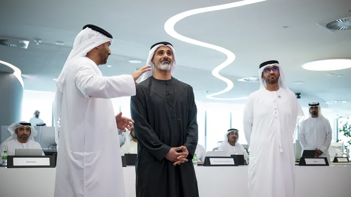 خالد بن محمد بن زايد يترأس اجتماع اللجنة التنفيذية لمجلس إدارة "أدنوك"