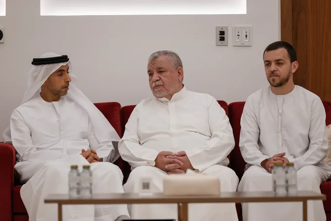 Khalid bin Zayed offers condolences on the passing of Alaa Nader Mushtaha