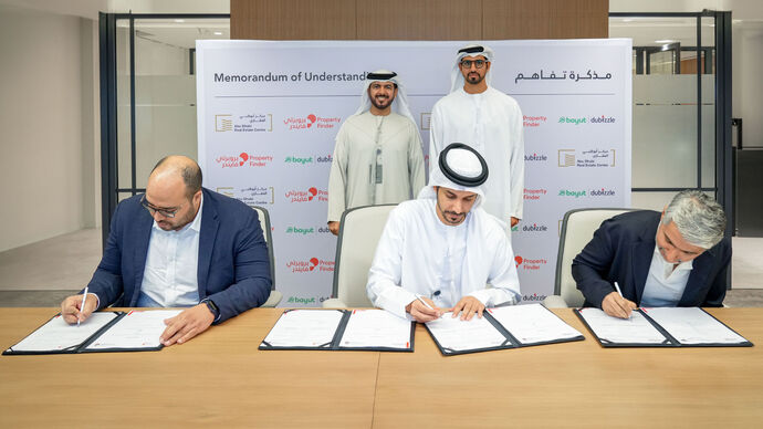 Abu Dhabi Real Estate Centre partners with Bayut and Property Finder to enhance real estate efficiency