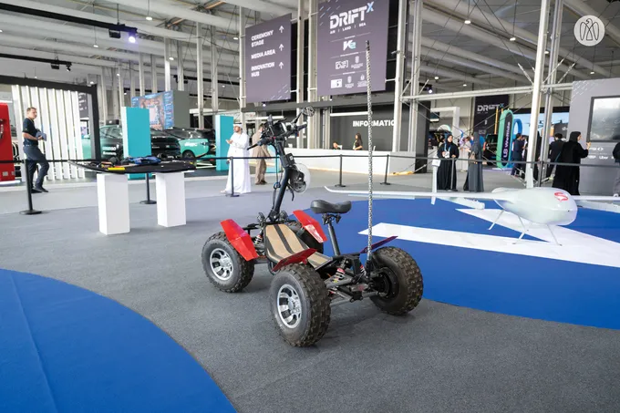 Khaled bin Mohamed bin Zayed attends second edition of DRIFTx exhibition