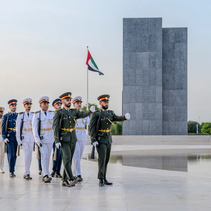 Wahat Al Karama in Abu Dhabi hosts daily Salute the Flag ceremony as tribute to nation’s martyrs