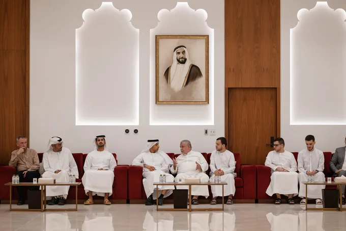 Khalid bin Zayed offers condolences on the passing of Alaa Nader Mushtaha